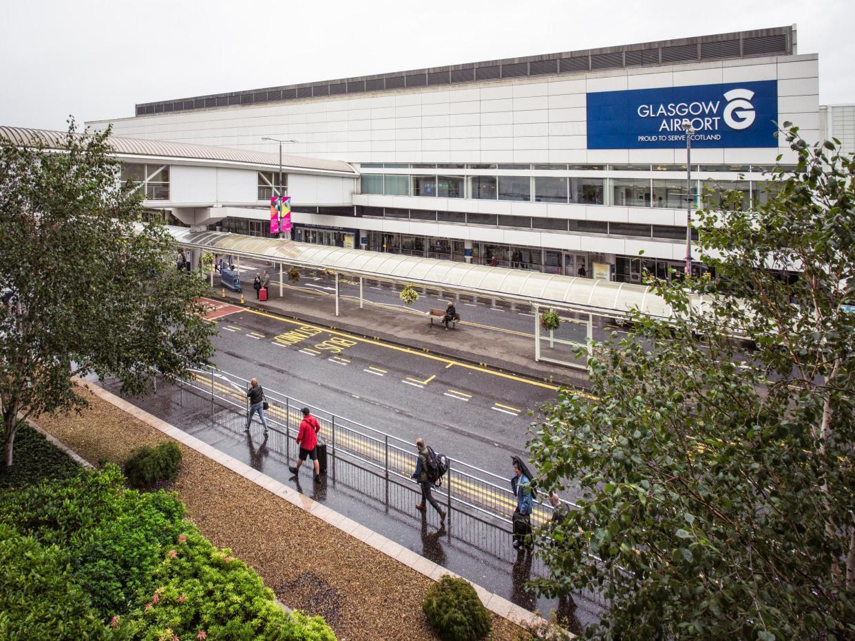 The men were arrested at Glasgow Airport: Getty iStock