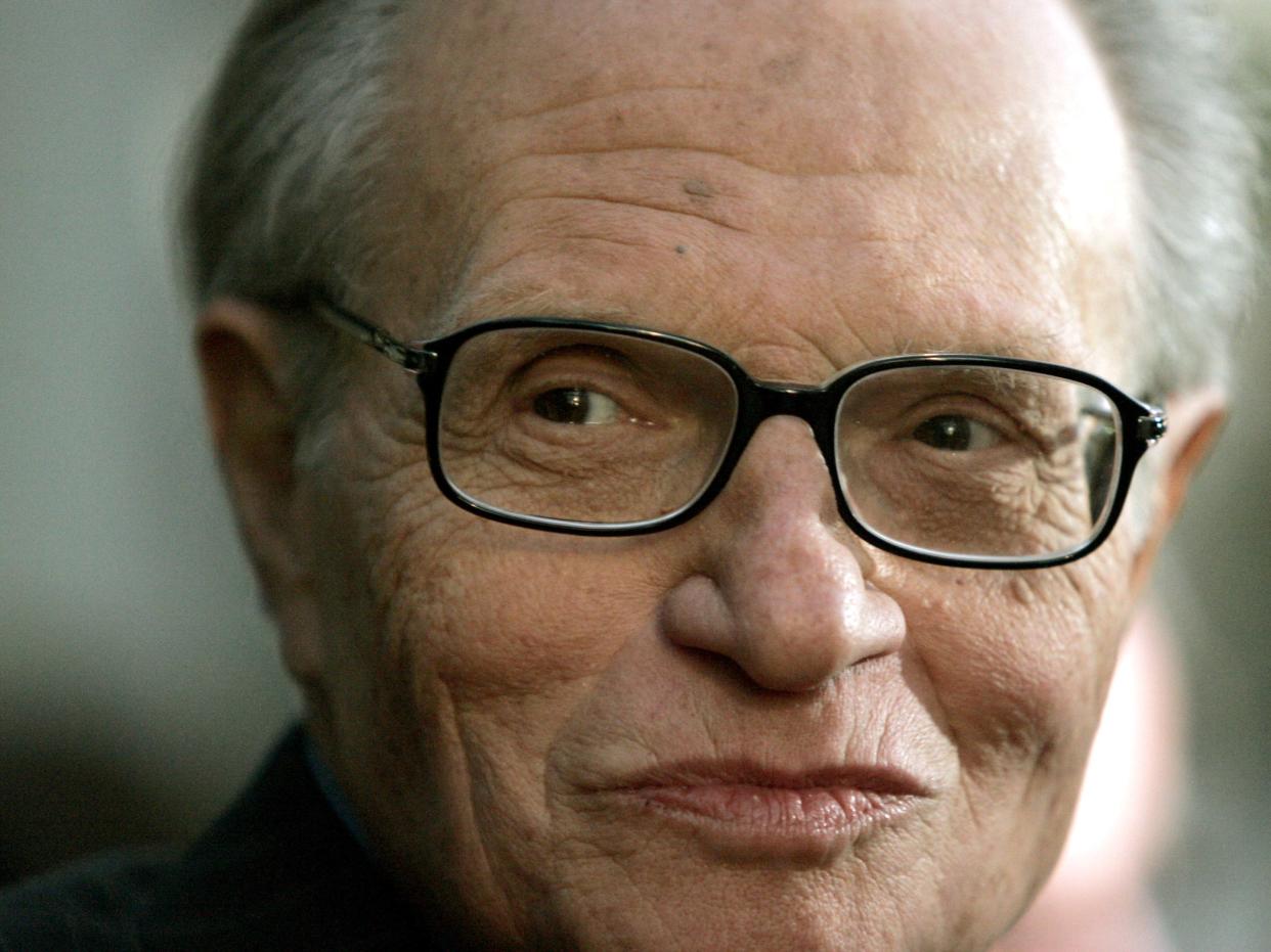 <p>Larry King had a number of prior health issues and survived a major heart attack in 1987</p> (REUTERS)