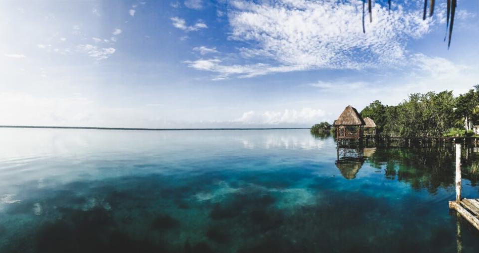 Bacalar Lagoon, "Lagoon Of Seven Colors" in Mexico