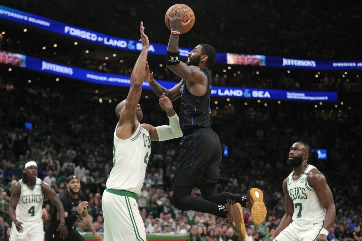 Dallas guard Irving has rough NBA Finals opener in response to boos (and worse) from Boston crowd