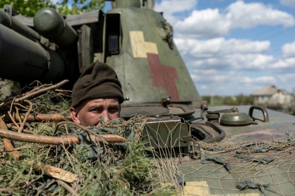 Les forces ukrainiennes ont encerclé samedi la ville stratégique orientale de Lyman (Reuters)