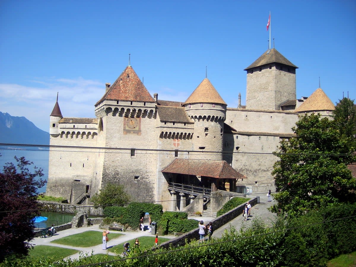 The beautiful Chateau de Chillon is said to have inspired the castle in Walt Disney’s ‘The Little Mermaid’ (Getty/iStock)