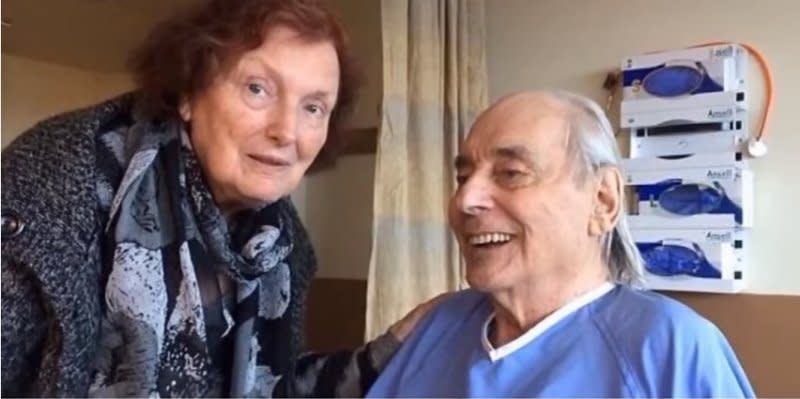 沃夫與艾妮塔結縭62年來，形影不離，目前卻被迫分離（翻攝自Youtube）