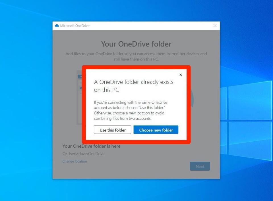 How to sign into OneDrive 3