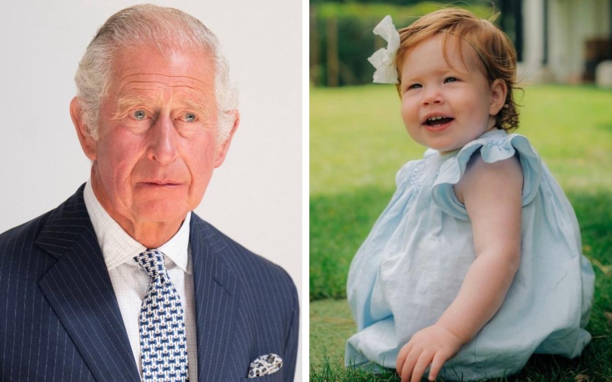 The Prince of Wales was reportedly overjoyed to meet Lilibet, his granddaughter, when the Duke and Duchess of Sussex visited the UK - Jane Barlow/Reuters/Misan Harriman/Duke and Duchess of Sussex
