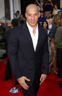 Vin Diesel at the L.A. premiere of Universal's The Chronicles of Riddick