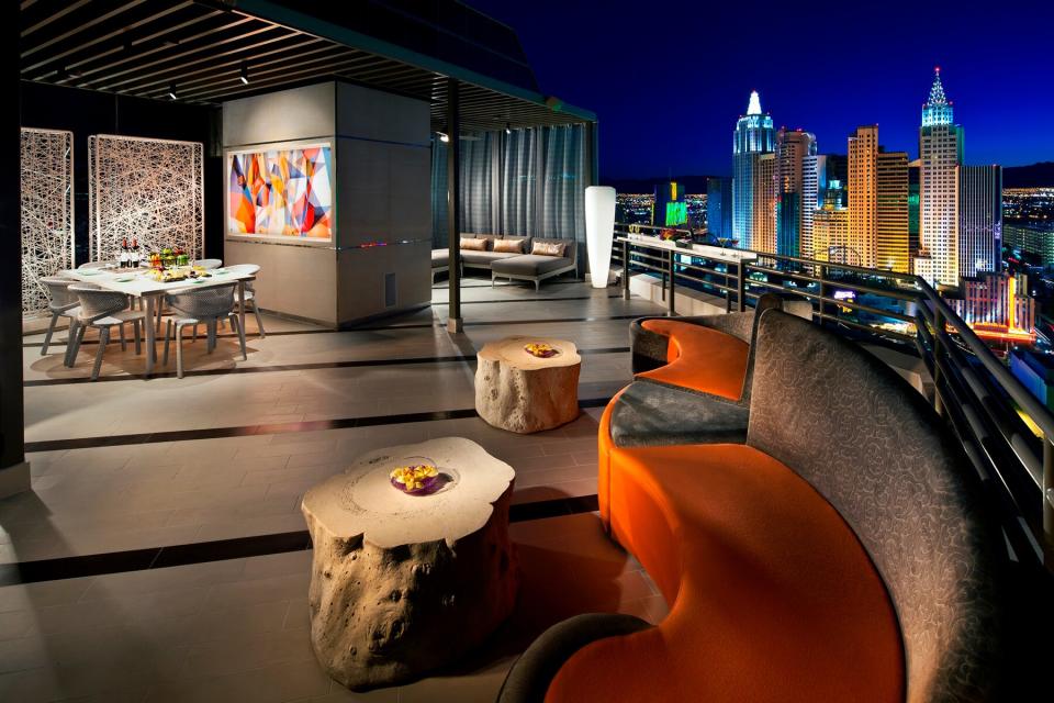 Skyline Terrace Suite Balcony at MGM Grand