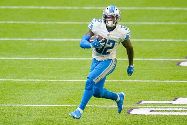 Eagles trade for running back D'Andre Swift from the Lions