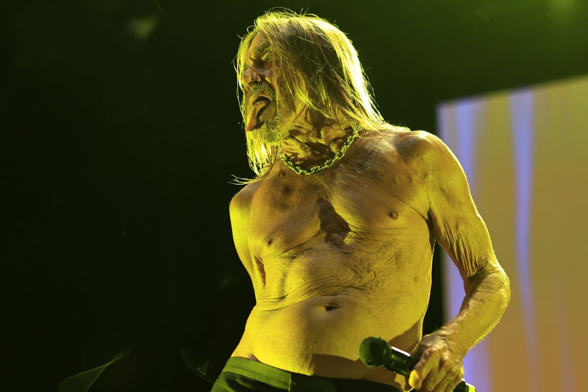 Iggy Pop, never change  (AFP via Getty Images)