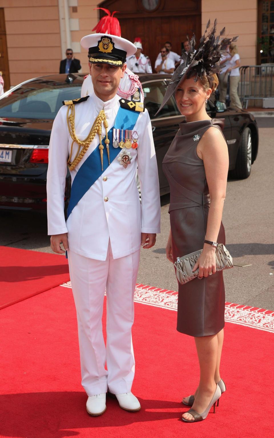 Prince Edward, Earl of Wessex, Sophie Countess of Wessex attend the religious ceremony of the Royal Wedding of Prince Albert II of Monaco to Princess Charlene of Monaco in 2011 - Getty