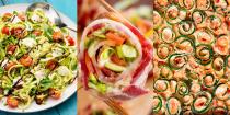 <p>You're on a low carb diet but not quite sure what that means? Don't worry! Because we've rounded up our all-time favourite low carb recipes that are easy to make and don't skimp on flavour. We're talking <a href="https://www.delish.com/uk/cooking/recipes/a32027615/pizza-zucchini-boats-recipe/" rel="nofollow noopener" target="_blank" data-ylk="slk:Pizza Courgette Boats;elm:context_link;itc:0;sec:content-canvas" class="link ">Pizza Courgette Boats</a>, <a href="https://www.delish.com/uk/cooking/a34435205/blt-egglets-recipe/" rel="nofollow noopener" target="_blank" data-ylk="slk:BLT Egglets;elm:context_link;itc:0;sec:content-canvas" class="link ">BLT Egglets</a> (they're amaze) and <a href="https://www.delish.com/uk/cooking/recipes/a31277945/low-carb-flatbread-recipe/" rel="nofollow noopener" target="_blank" data-ylk="slk:Low Carb Flatbread;elm:context_link;itc:0;sec:content-canvas" class="link ">Low Carb Flatbread</a>. Whether it's for breakfast, lunch or dinner, we've got the inspiration you need to maintain a healthy (and delicious) low carb diet. </p>