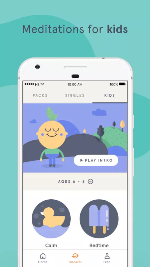 Mediation app Headspace also has programs for kids