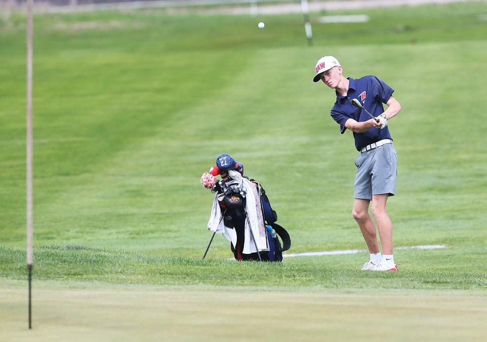 Brady Kruger had a big junior year for the Ballard boys golf team in 2023 and he is back to provide quality senior leadership for the Bombers in 2024.
