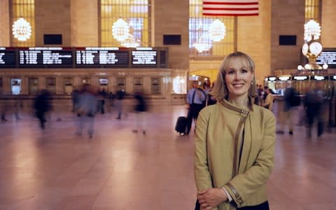 E.Jean Carroll, advisor and advice columnist, journalist, and author at Grand Central Station - Credit: Robert Wright / Redux / eyevine