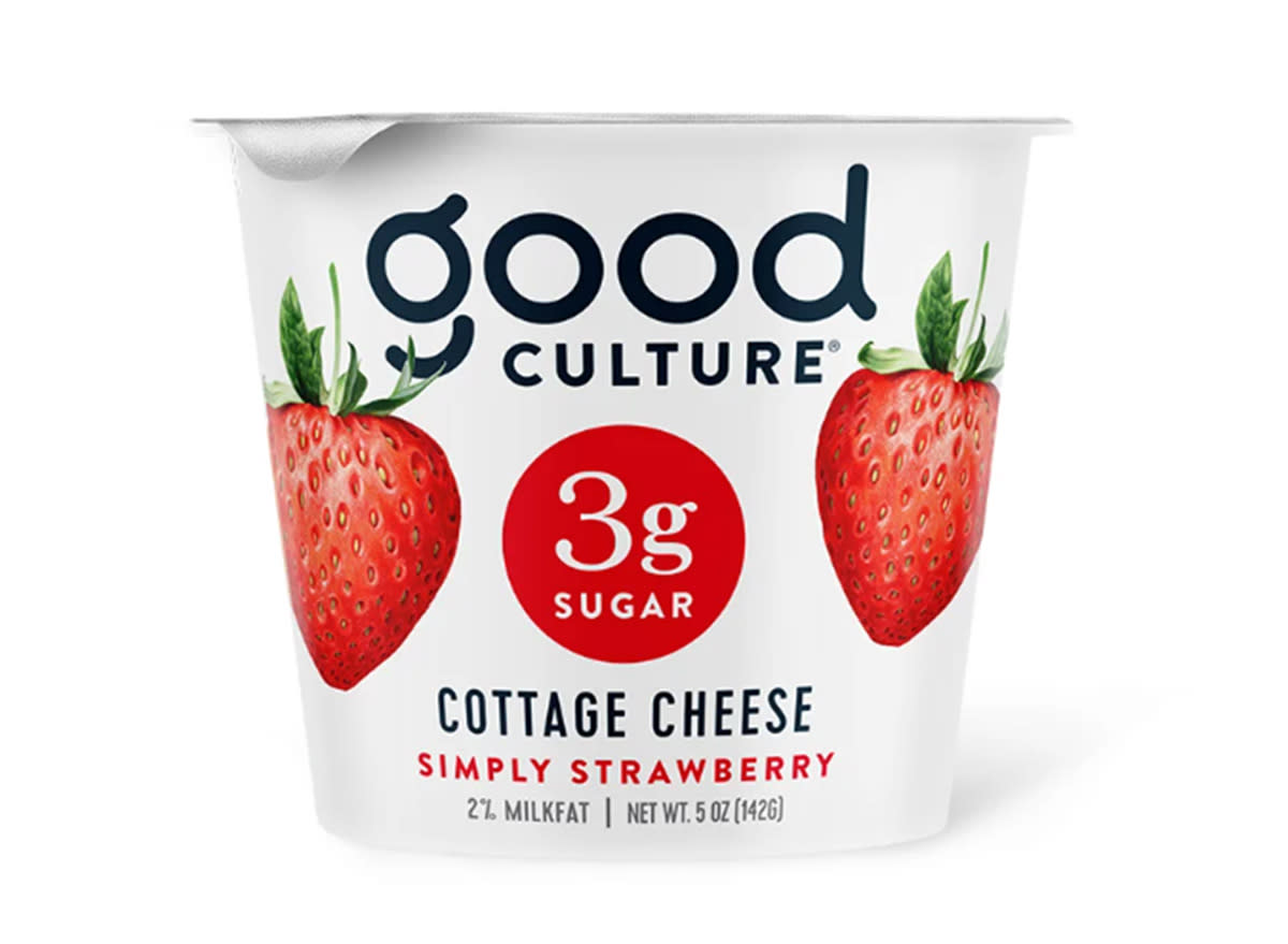 Good Culture Cottage Cheese Simply Strawberry 