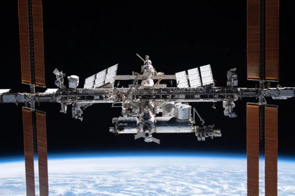 Die Internationale Raumstation. - Copyright: NASA