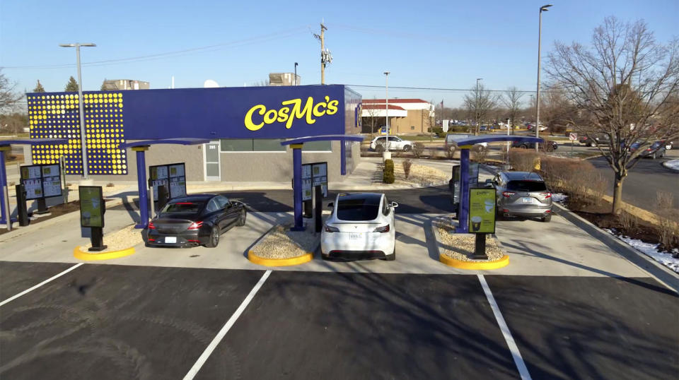 Exterior of CosMc in Bolingbrook, Illinois. (Courtesy McDonald's)