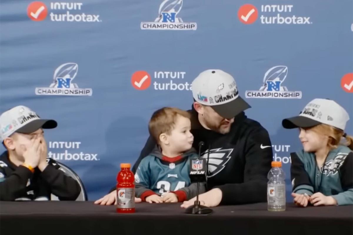 Children at the Press Conference - Sports Illustrated