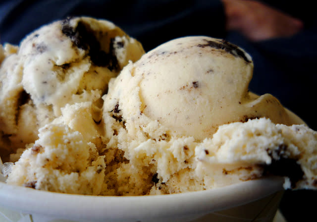 <p>Here’s a sweet tradition – in Switzerland, some people drop a scoop of ice cream on the floor to toast the arrival of the new year. It’s said to bring good luck – and it’s also a great way to kickstart the healthy eating resolutions. [Photo: Flickr/<a rel="nofollow noopener" href="https://www.flickr.com/photos/sea-turtle/" target="_blank" data-ylk="slk:sea turtle];elm:context_link;itc:0;sec:content-canvas" class="link ">sea turtle]</a> </p>