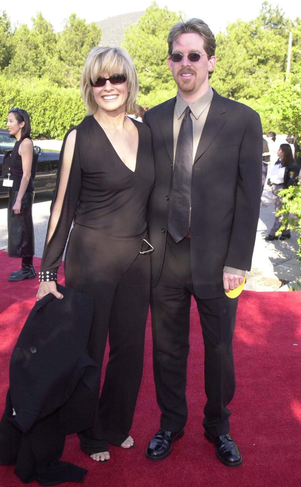 Linda and Jeff Thrasher on the red carpet 