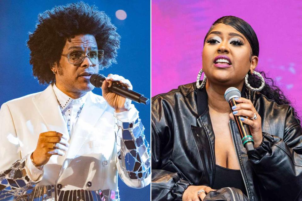 <p>Erika Goldring/Getty, Erika Goldring/Getty</p> Maxwell; Jazmine Sullivan