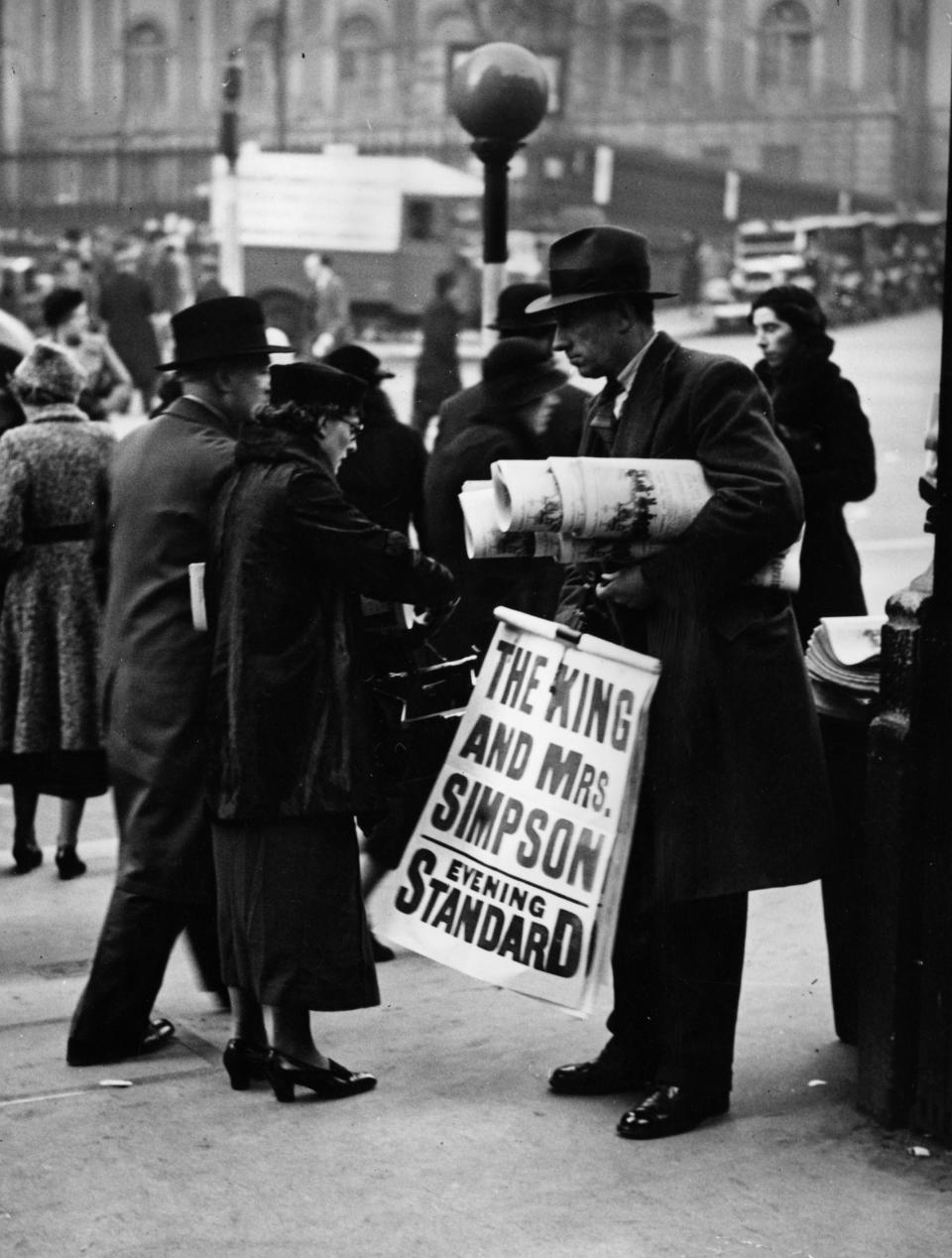 The king’s abdication in 1936 caused shockwaves around the worldGetty Images