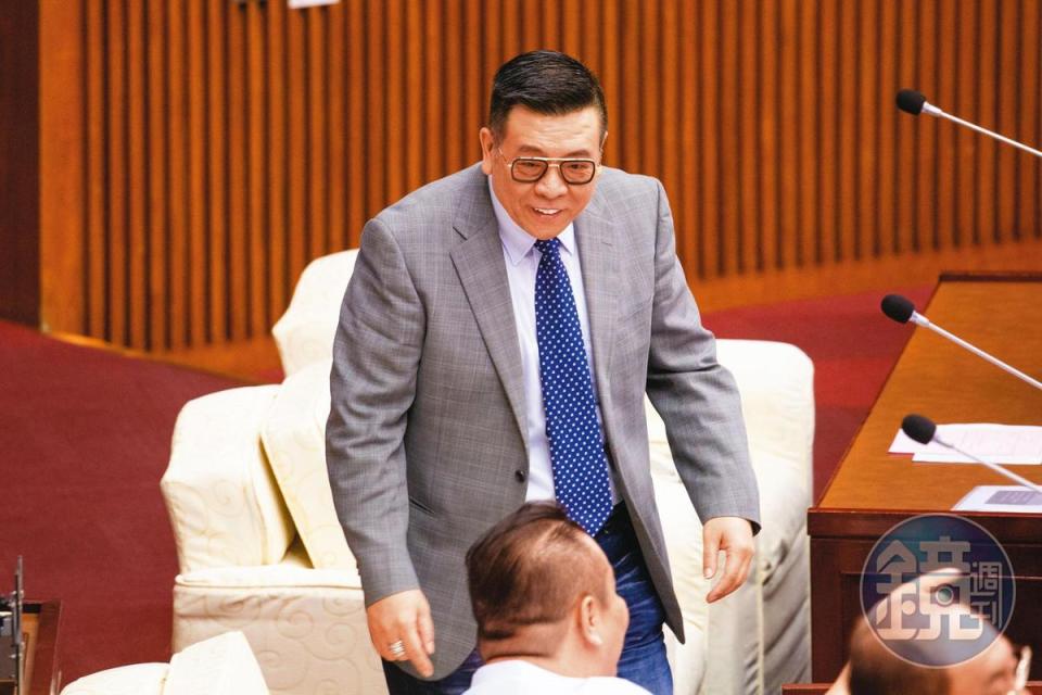 與蔣萬安立委選區重疊的副議長葉林傳（圖），有意更上層樓爭取下屆議長選舉。