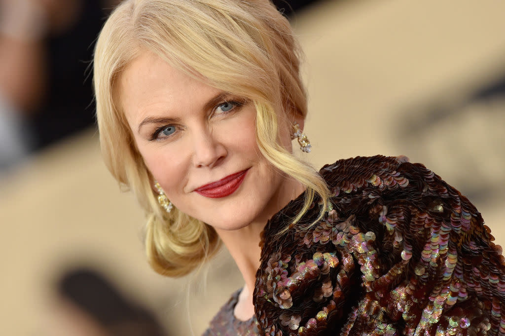 Nicole Kidman's latest magazine cover is receiving mixed reviews. (Getty Images)