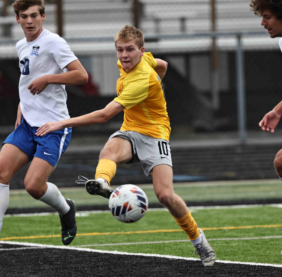 Moeller's Bradley Poppell has been named the top boys soccer player in the state by USA TODAY Network Ohio.