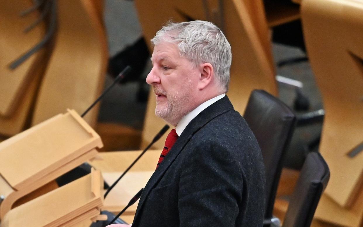 Angus Robertson responds to an Urgent Question in the Scottish Parliament after the decision of the UK Supreme Court last week - Ken Jack/Getty Images Europe