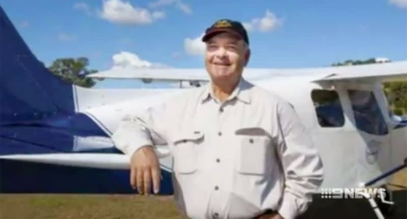 Stud farm owner Peter Gesler, 59, of Greymare, died when his plane crashed on Saturday, north of Leigh Creek, in outback South Australia. Source: 9 News