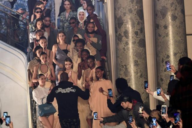 Kanye West's muse Abloh takes over Louis Vuitton menswear