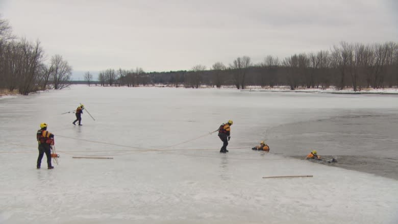 Thin ice warnings come early this year