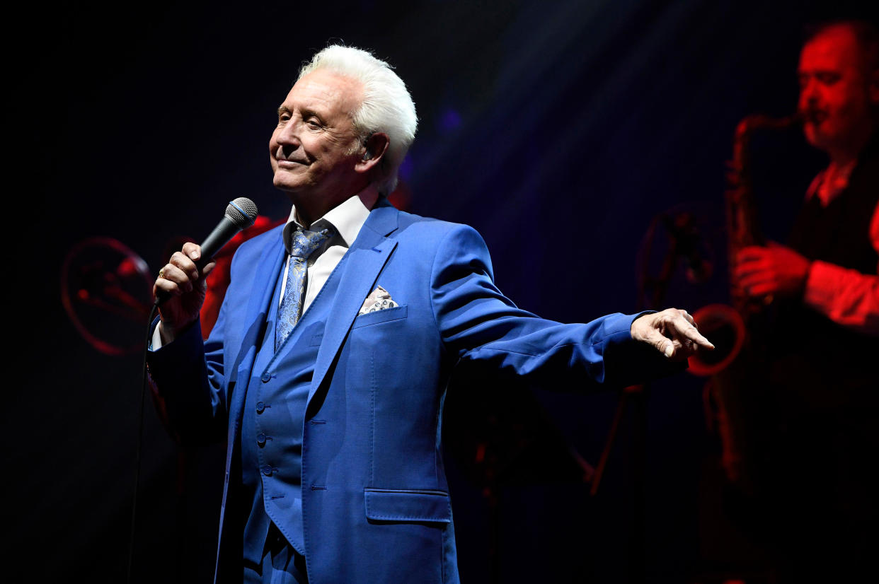 Tony Christie live on stage at Kuppelsaal on January 6, 2018 in Hanover, Germany.