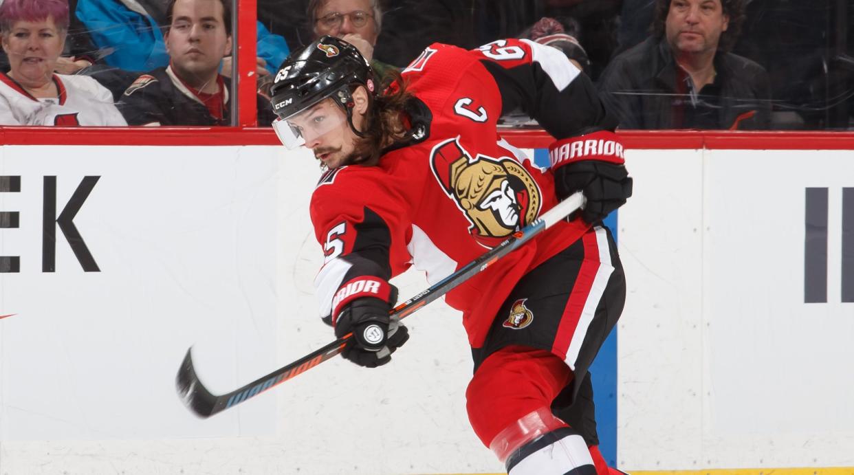 The Senators captain has scored at least 62 points in each of the last five seasons.