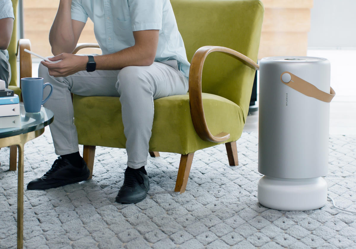 Molekule Air Pro Purifier  FDA-Cleared Air Purifier for Large Spaces