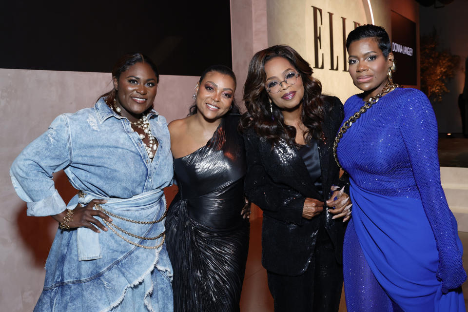 Danielle Brooks, Taraji P. Henson, Oprah Winfrey and Fantasia Barrino