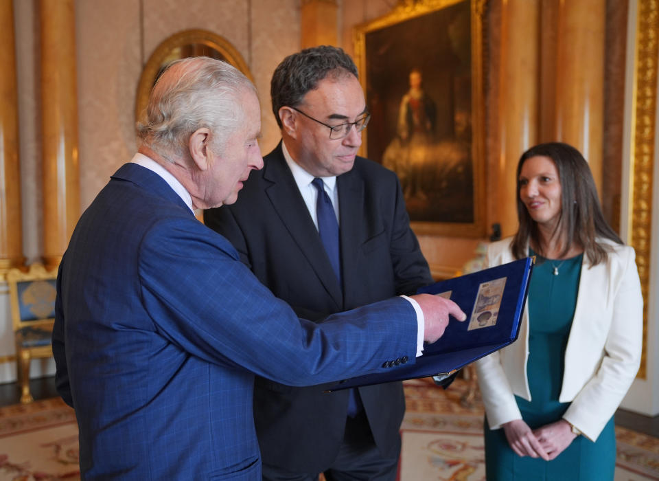 King Charles III Reacts to Seeing His Face on British Money