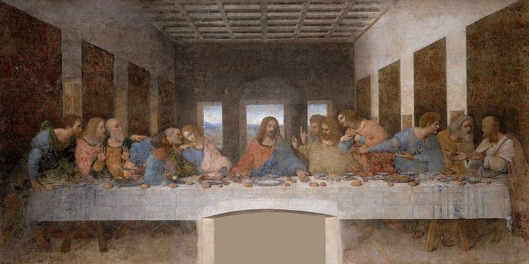 <span class="caption">The Last Supper: on which Christianity’s ritual ‘meal’ of Communion is based.</span> <span class="attribution"><span class="source">Leonardo da Vinci</span></span>