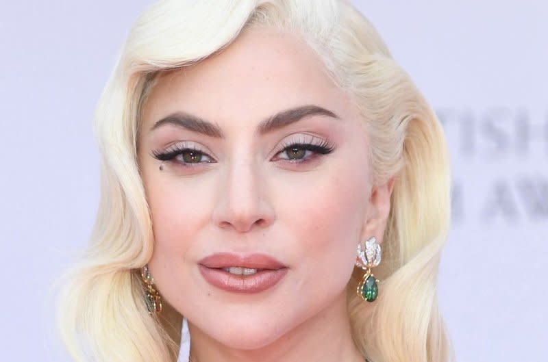 Lady Gaga attends the EE British Academy Film Awards in 2022. File Photo by Rune Hellestad/UPI