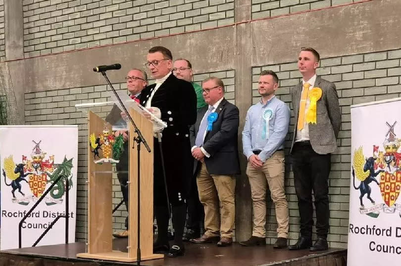 Mark Francois has been reelected in Rayleigh and Wickford