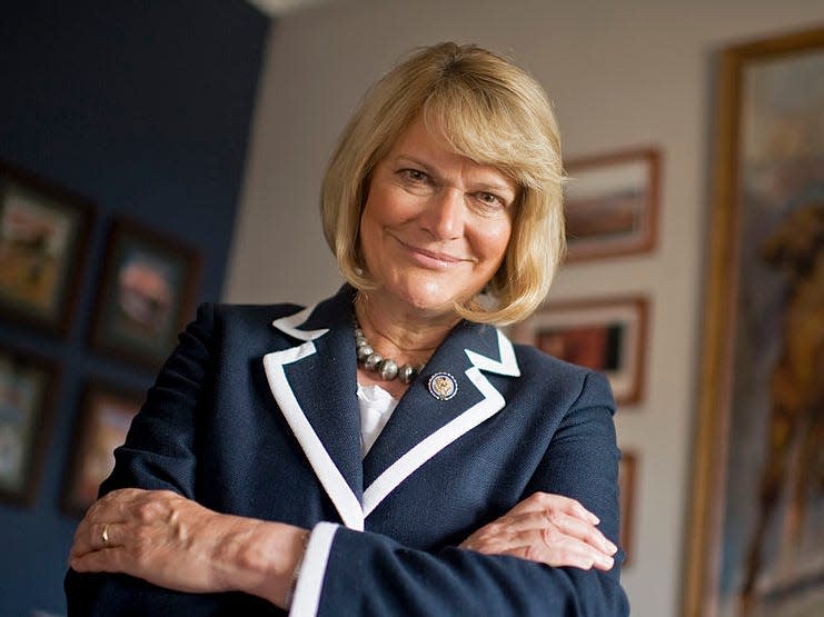 US Senator from Wyoming, Cynthia Lummis.