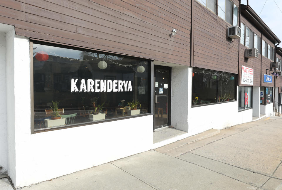 The exterior of Karenderya restaurant on Main Street in Nyack, Jan. 16, 2019.