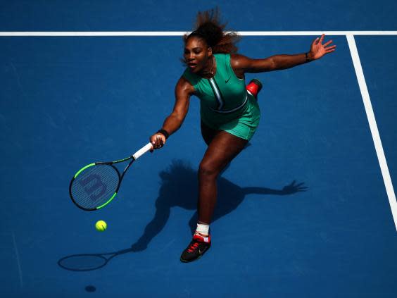 Williams is safely through to the second round (Getty Images)