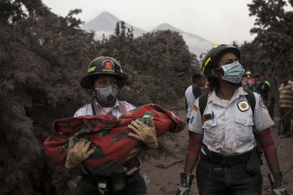 Las imágenes que deja la erupción del volcán de Fuego en Guatemala