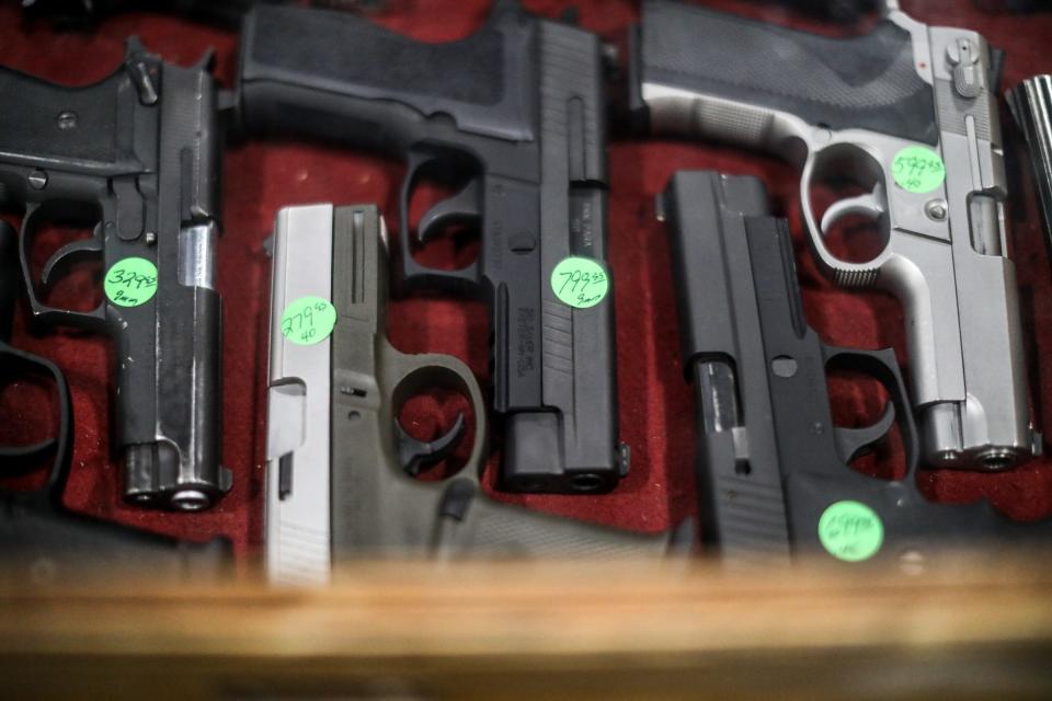 Michigan residents can apply for a permit to carry concealed handguns.