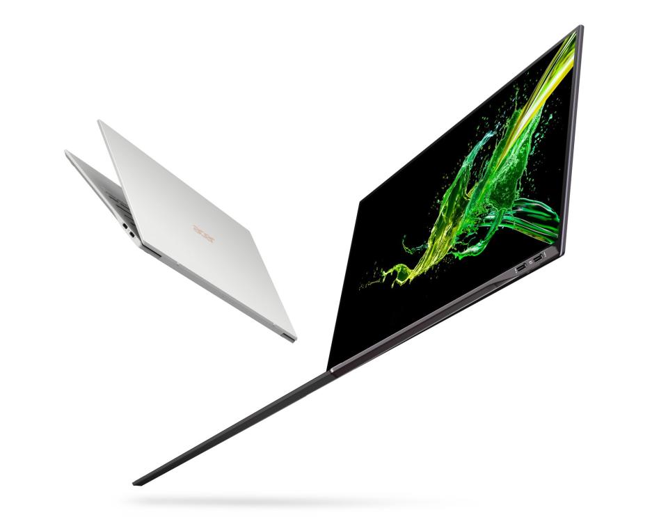 Acer's thin, light and expensive Swift 7 laptop was first revealed a year ago