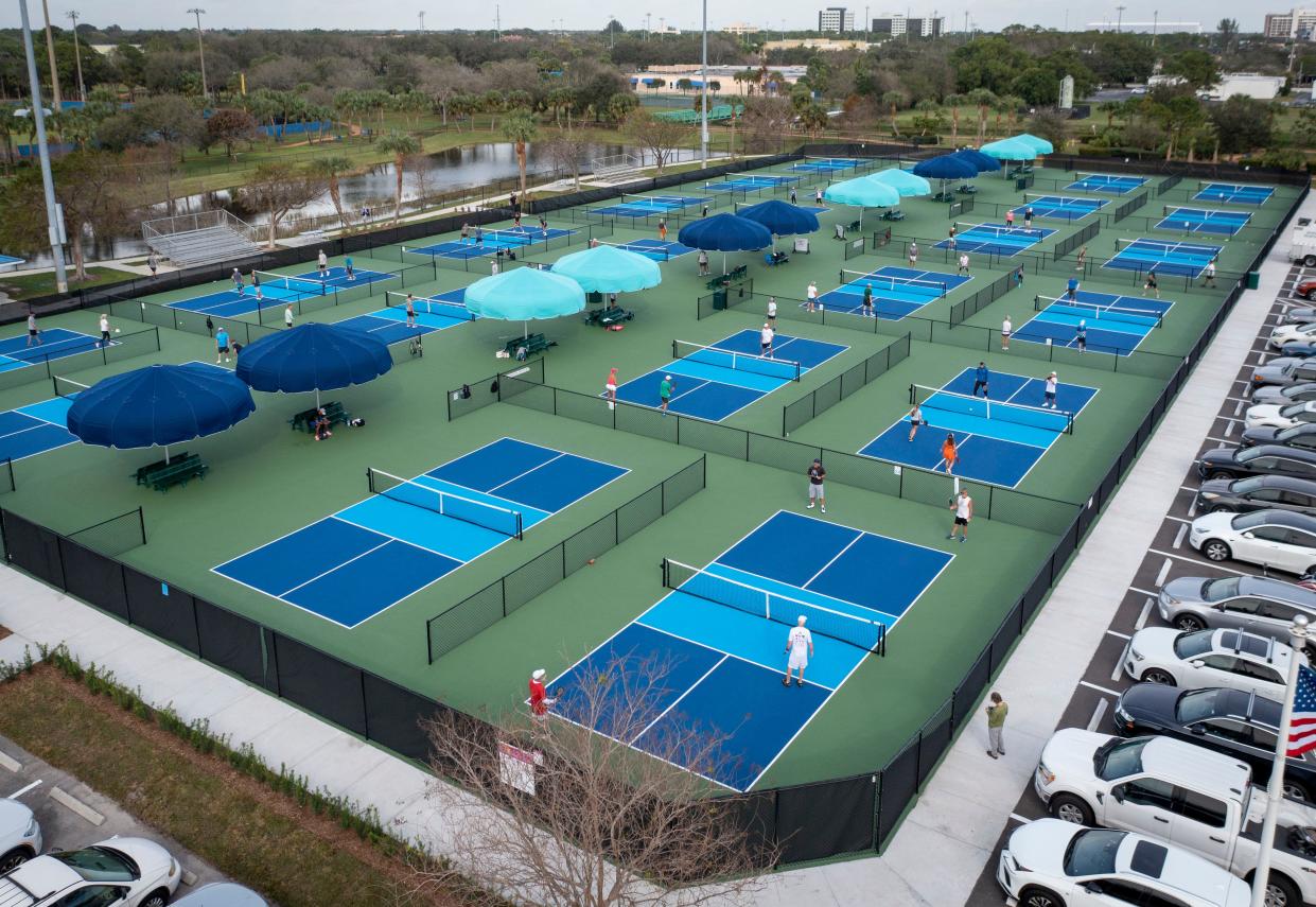 Lilac Park has undergone a recent renovation and expansion and now has two dozen outdoor courts.