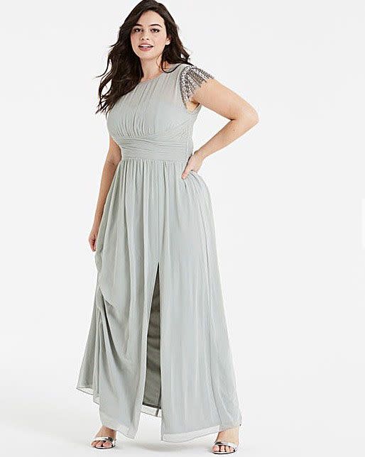 <p><a rel="nofollow noopener" href="https://www.simplybe.co.uk/shop/little-mistress-embroidered-maxi-dress/gt954/product/details/show.action?pdBoUid=7205#colour:Waterlily,size:" target="_blank" data-ylk="slk:Buy now;elm:context_link;itc:0;sec:content-canvas" class="link ">Buy now</a> Little Mistress Embroidered Maxi Dress, Simplybe.co.uk, sizes 12-26, £85</p>