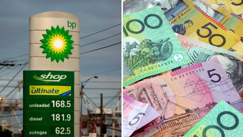 Petrol prices and money